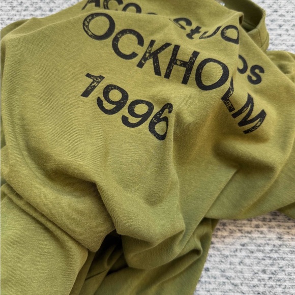 Acne Studios Olive Long Sleeve Shirt - Picture 4 of 6